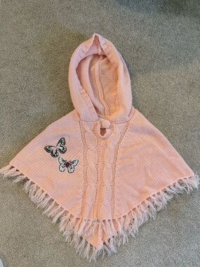 Vintage Childrens Poncho 12M